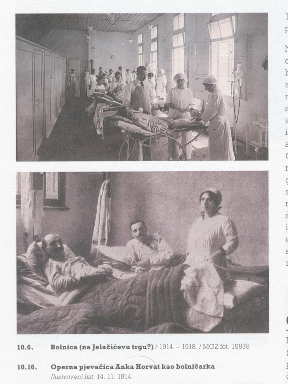 Bolnica Male braće 1914. - 1918. godine